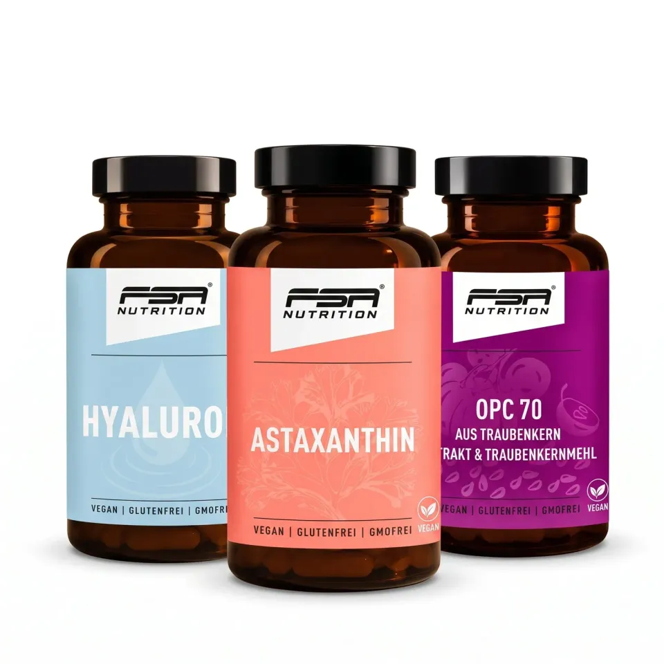 FSA Nutrition Beauty Set Hyaluron OPC Astaxanthin