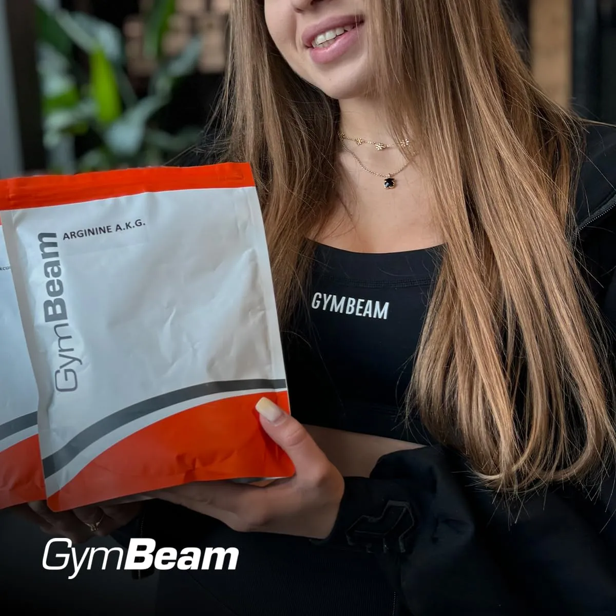 GymBeam Arginin A.K.G Pulver 500g Zitrone Limette Instant