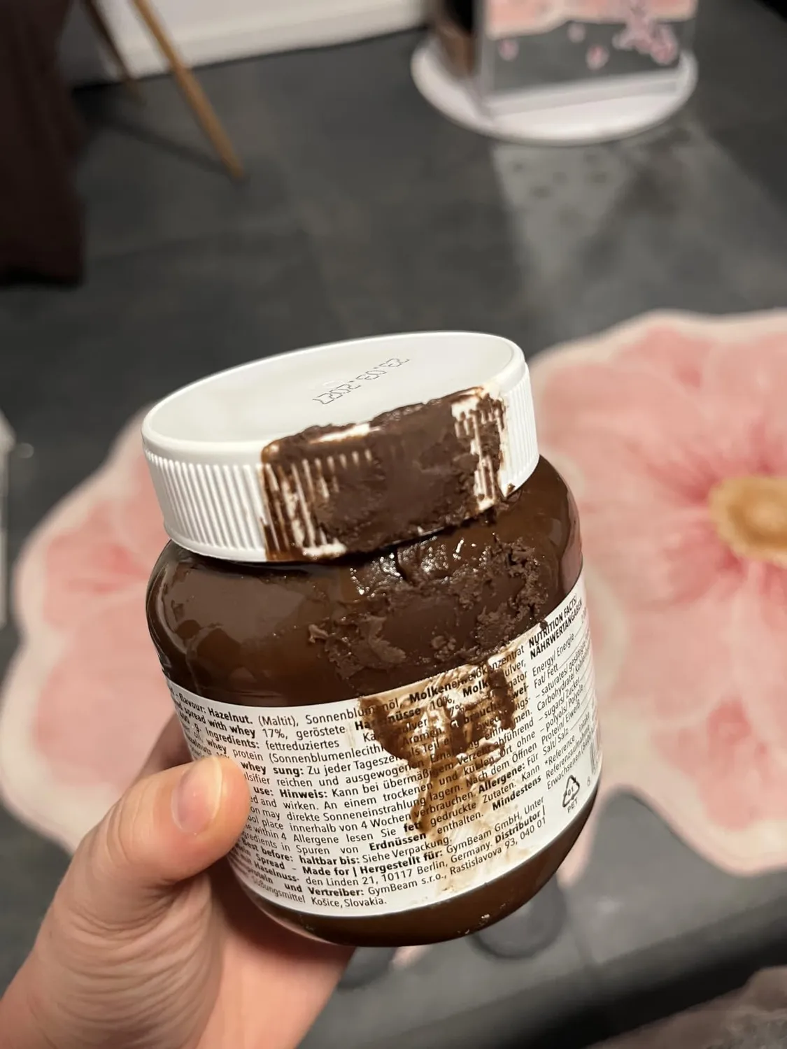 GymBeam MoiMüv Proteinaufstrich Dreamy Hazelnut 400g