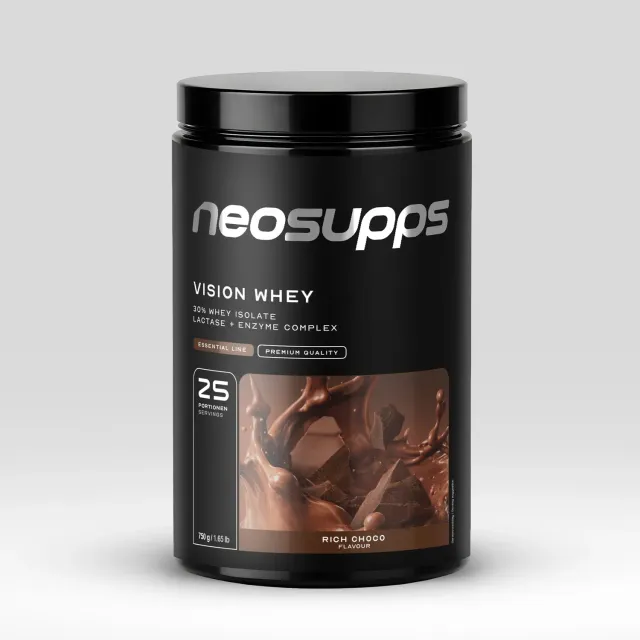 Neosupps Vision Whey Rich Choco Pulver 750g Isolat