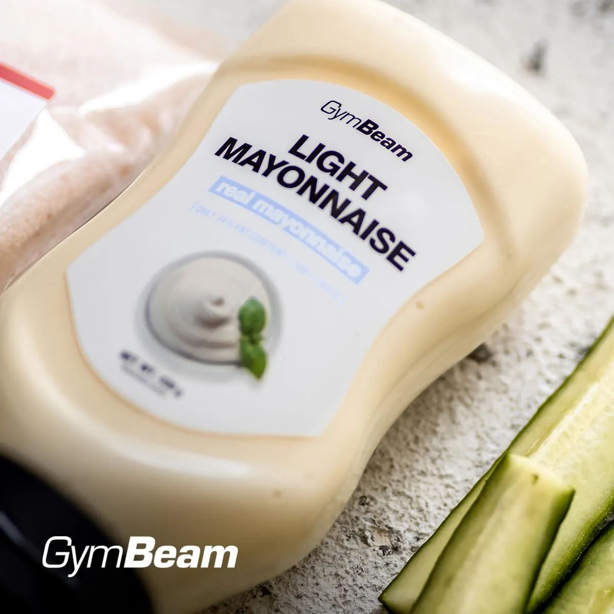 GymBeam Light Mayonnaise 4x430 ml kalorienarm