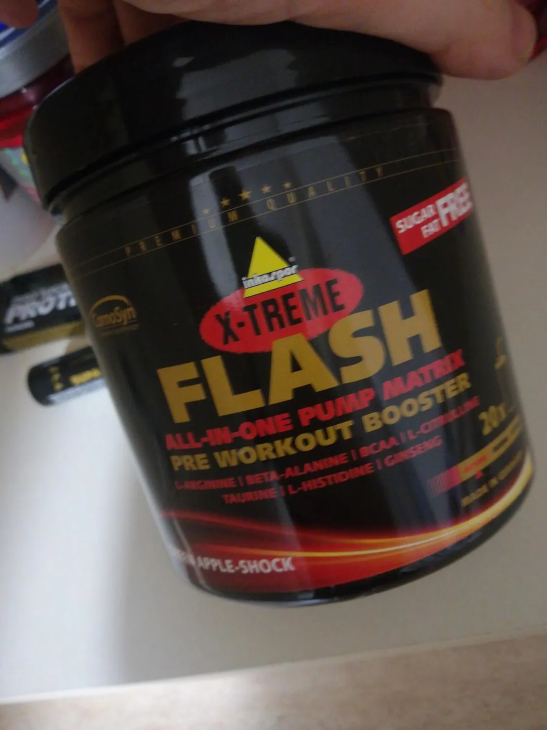 Inkospor Flash Booster 300g Green Apple Pre-Workout