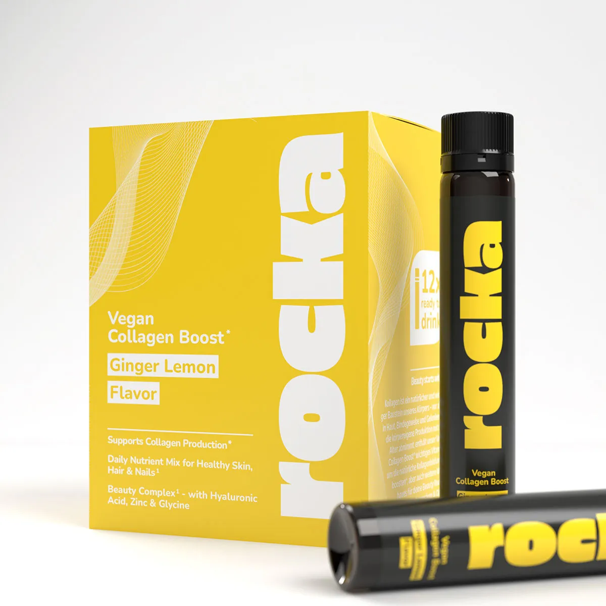 Rocka Vegan Collagen Boost Drink Wild Berry 25ml