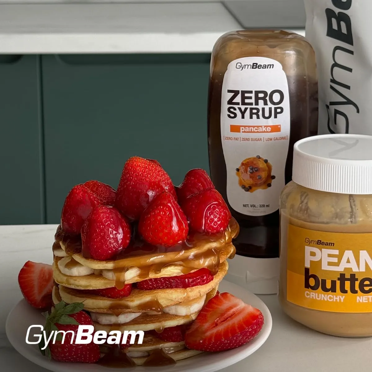 GymBeam Zero Syrup Pancake Sirup 3x350ml zuckerfrei