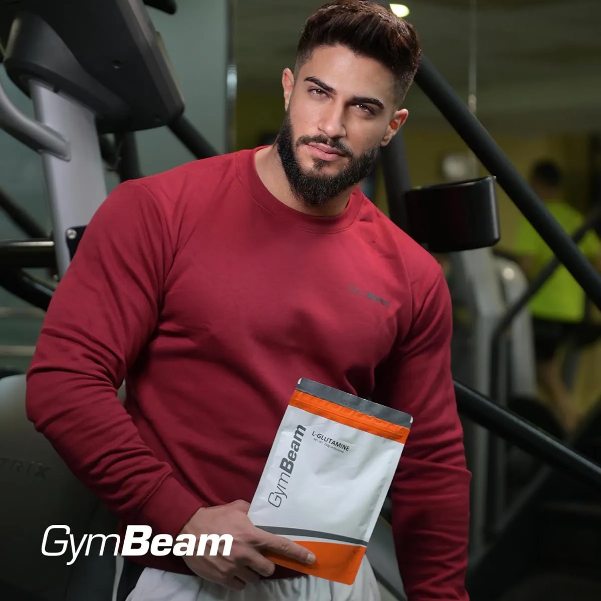 GymBeam L-Glutamin Pulver geschmacksneutral 250 g vegan