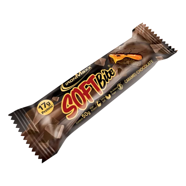 IronMaxx Softbite Proteinriegel 50g Caramel Chocolate
