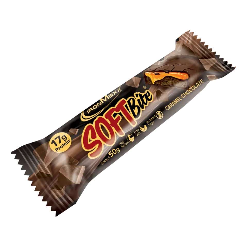 IronMaxx Softbite Proteinriegel 50g Caramel Chocolate
