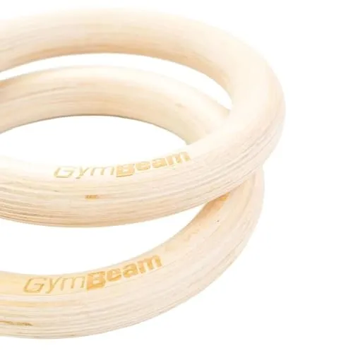 GymBeam Turnringe Holz Gymnastikringe 200 kg
