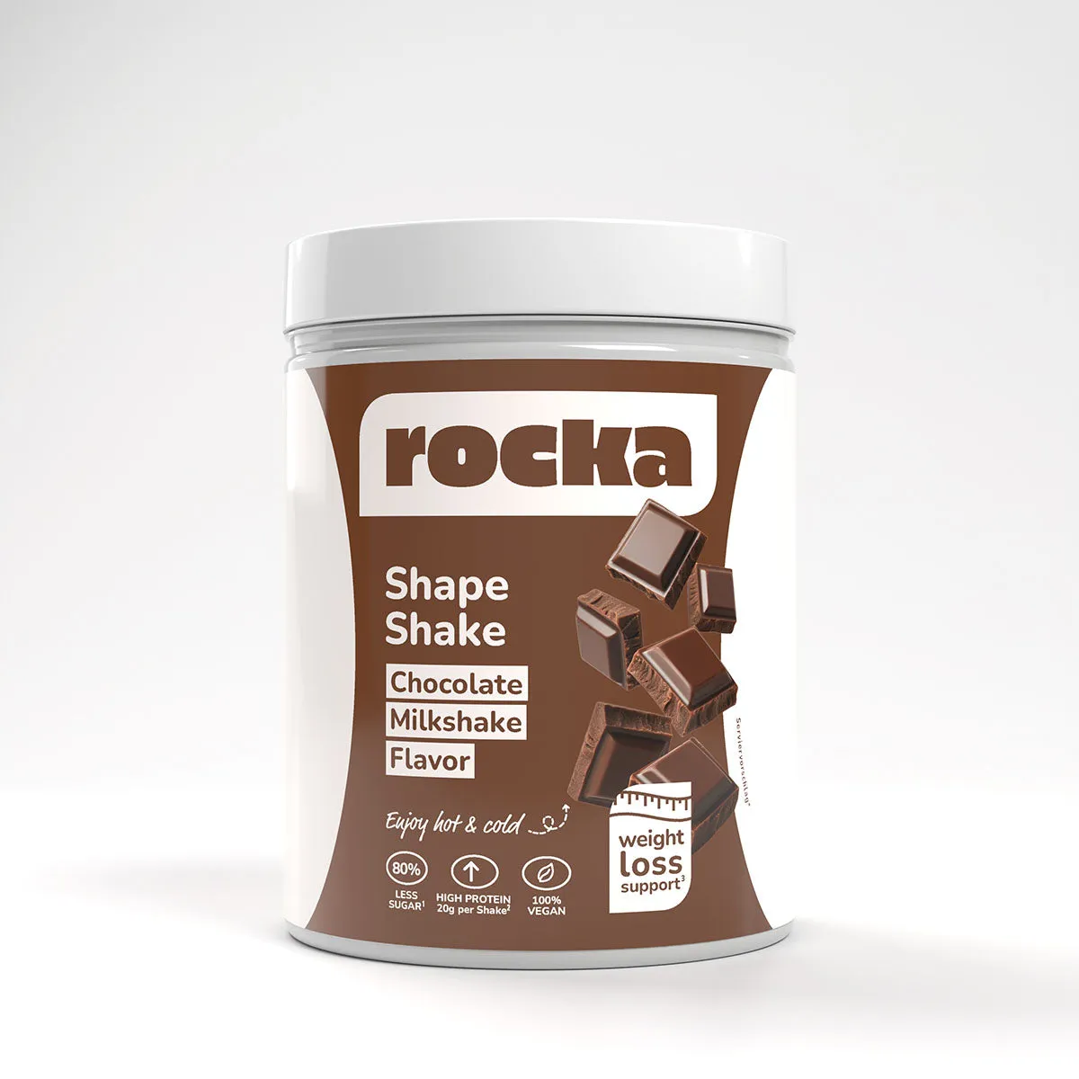 Rocka Shape Shake Proteinpulver 600g Chocolate Milkshake
