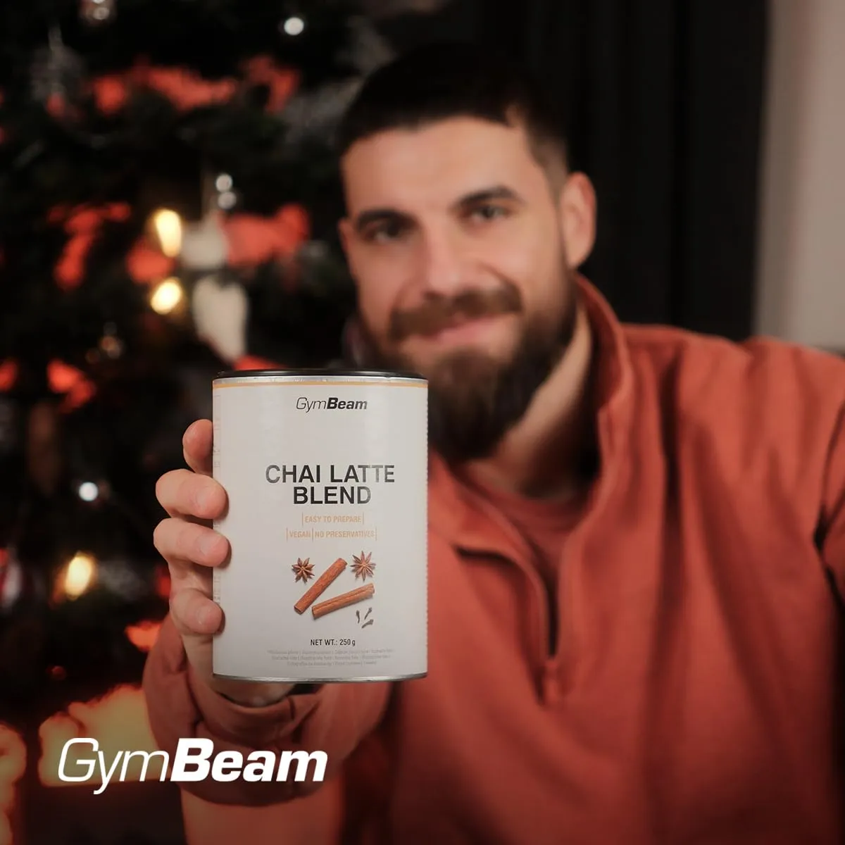 GymBeam Chai Latte Blend Pulver 250 g würzig