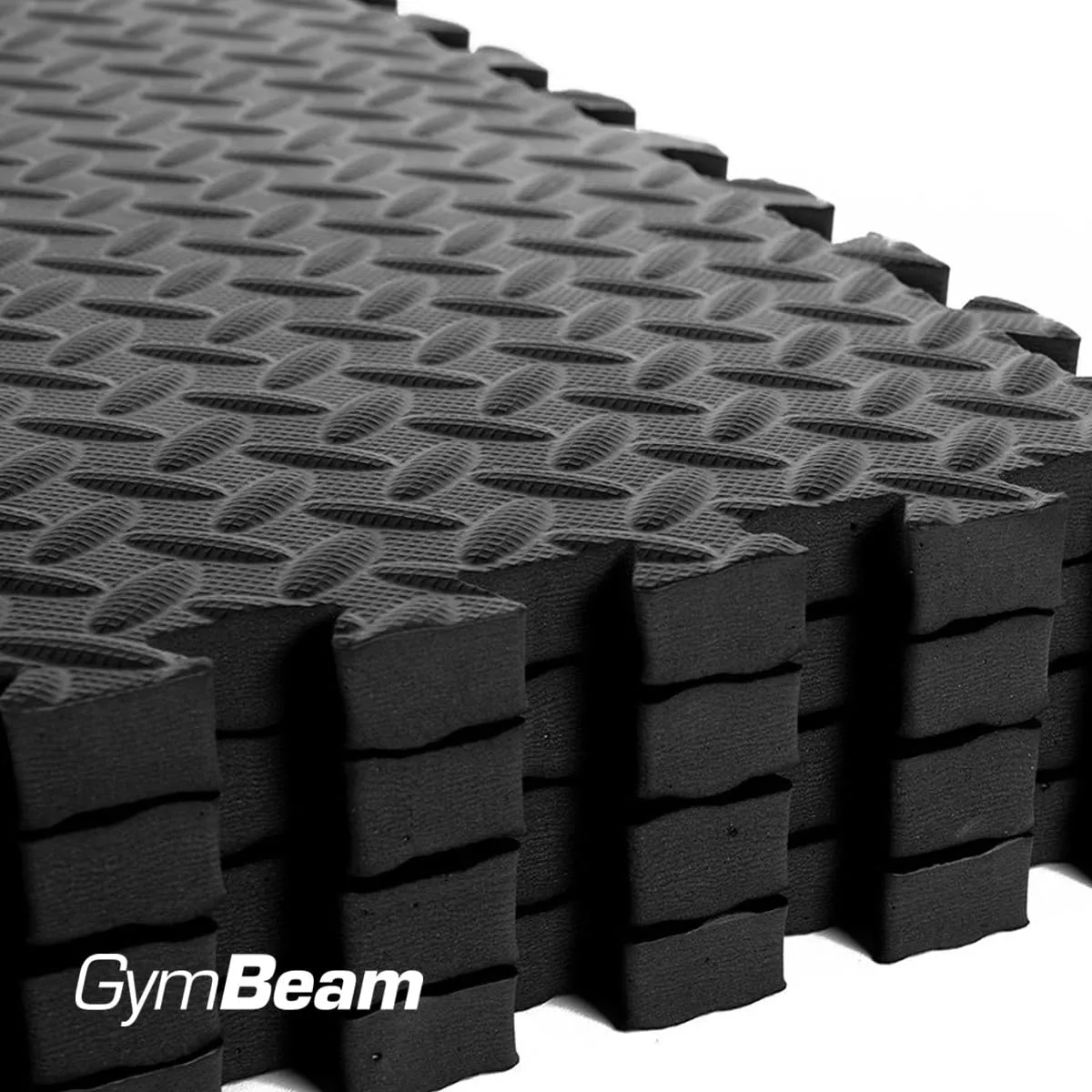 GymBeam Fitness Puzzle Mat II Matte 4 Stück 60x60x2,5cm
