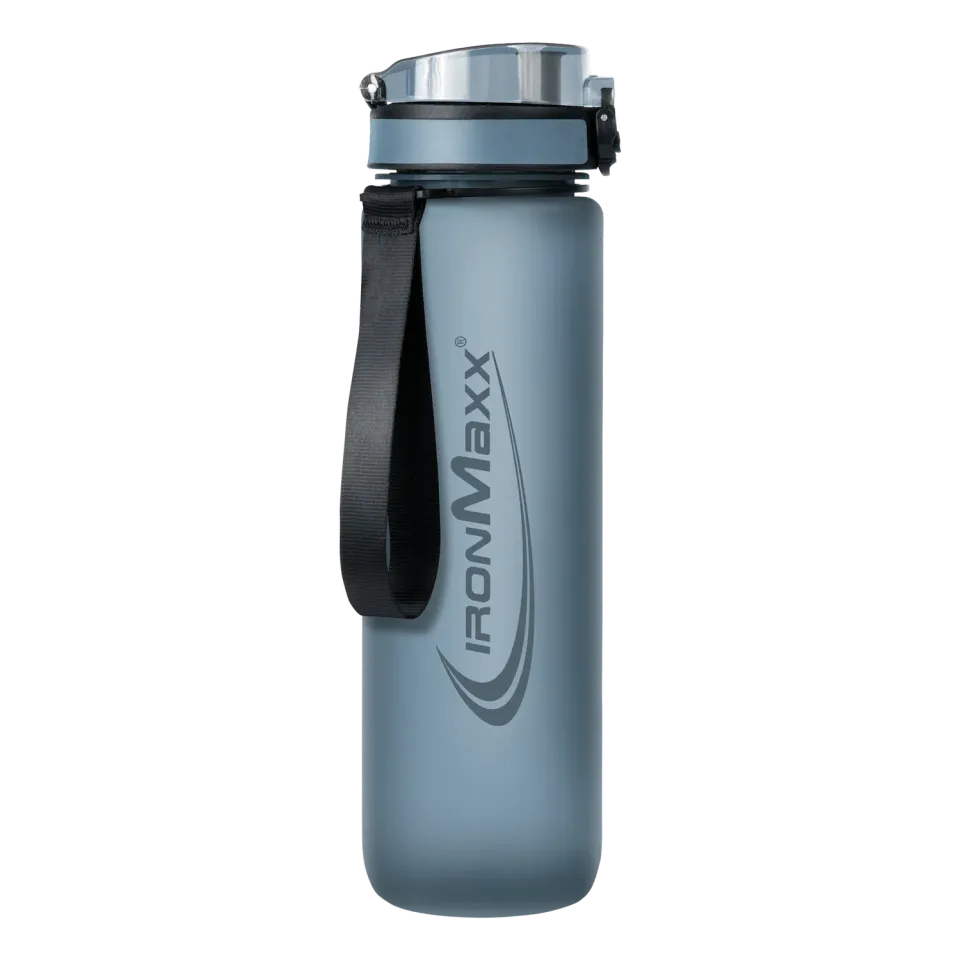 IronMaxx Sport Water Bottle Trinkflasche 1000ml Kyanite Blue
