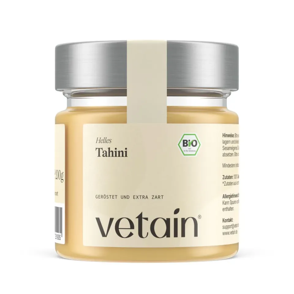 Vetain Bio Tahini hell 200g Sesammus cremig