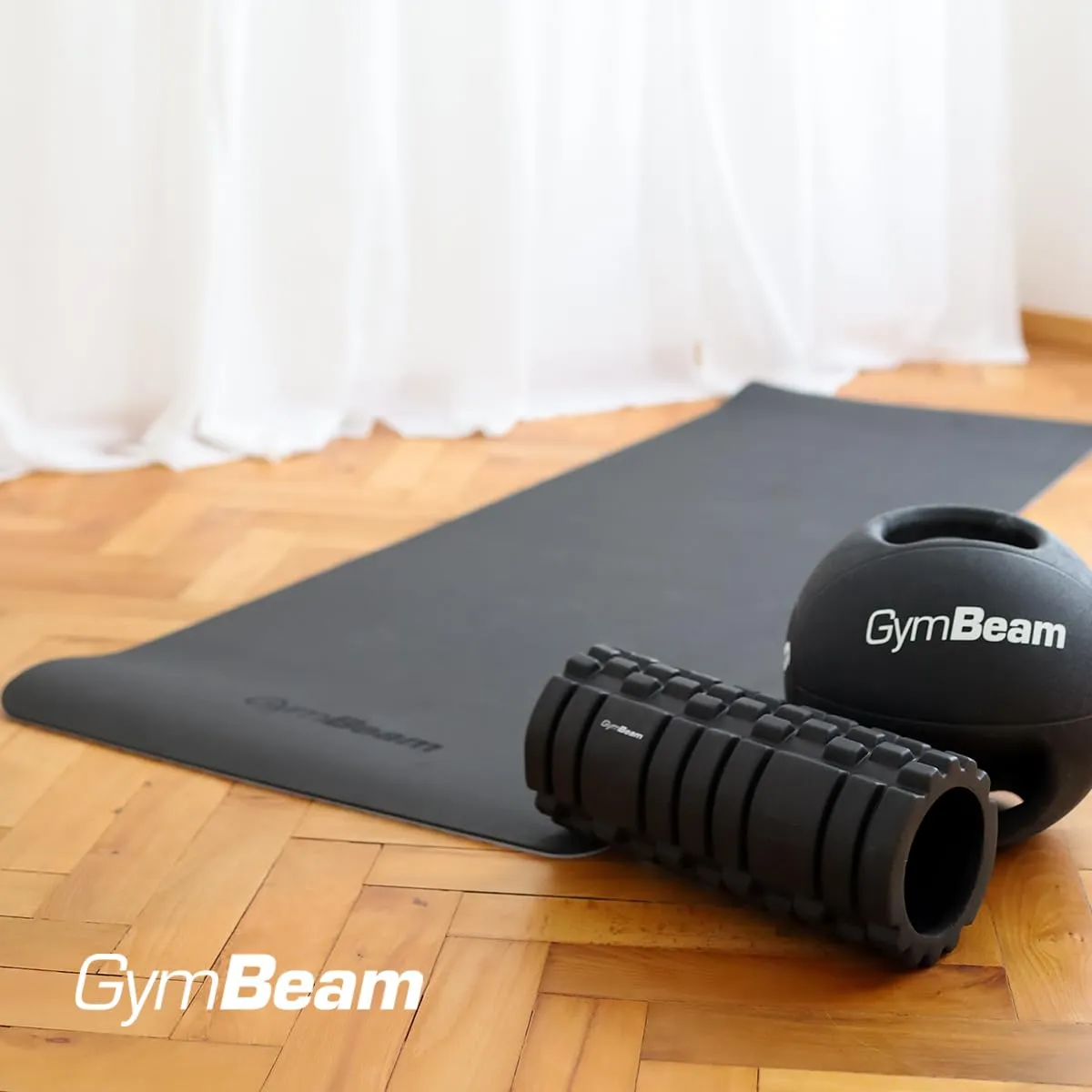 GymBeam Dual Yogamatte TPE 183x61x0,6cm rutschfest doppelseitig
