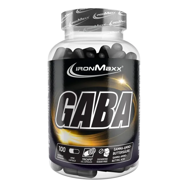 IronMaxx GABA Kapseln 100 Stück 1000mg vor dem Schlafen