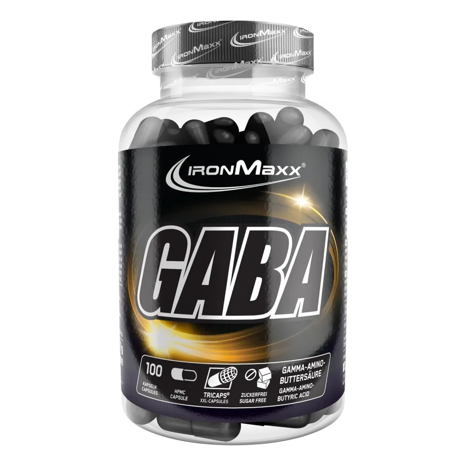 IronMaxx GABA Kapseln 100 Stück 1000mg vor dem Schlafen