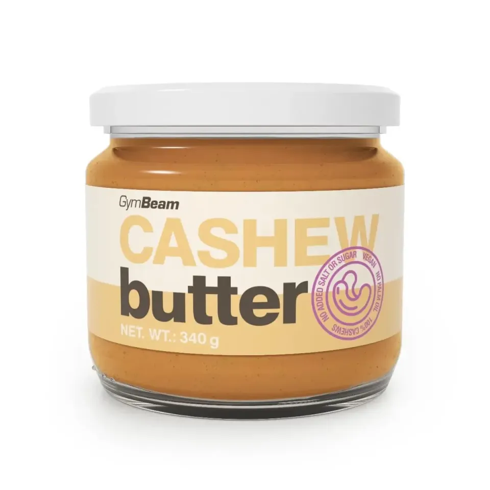 GymBeam Cashewbutter Cashewmus 340 g 100 %