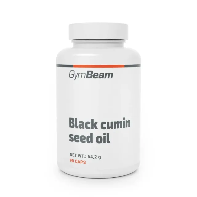 GymBeam Schwarzkümmelöl Kapseln 90 Kapseln Vitamin E