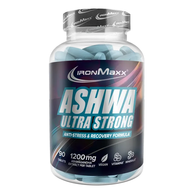 IronMaxx Ashwagandha Ultra Strong Tabletten 90 Stück hochdosiert