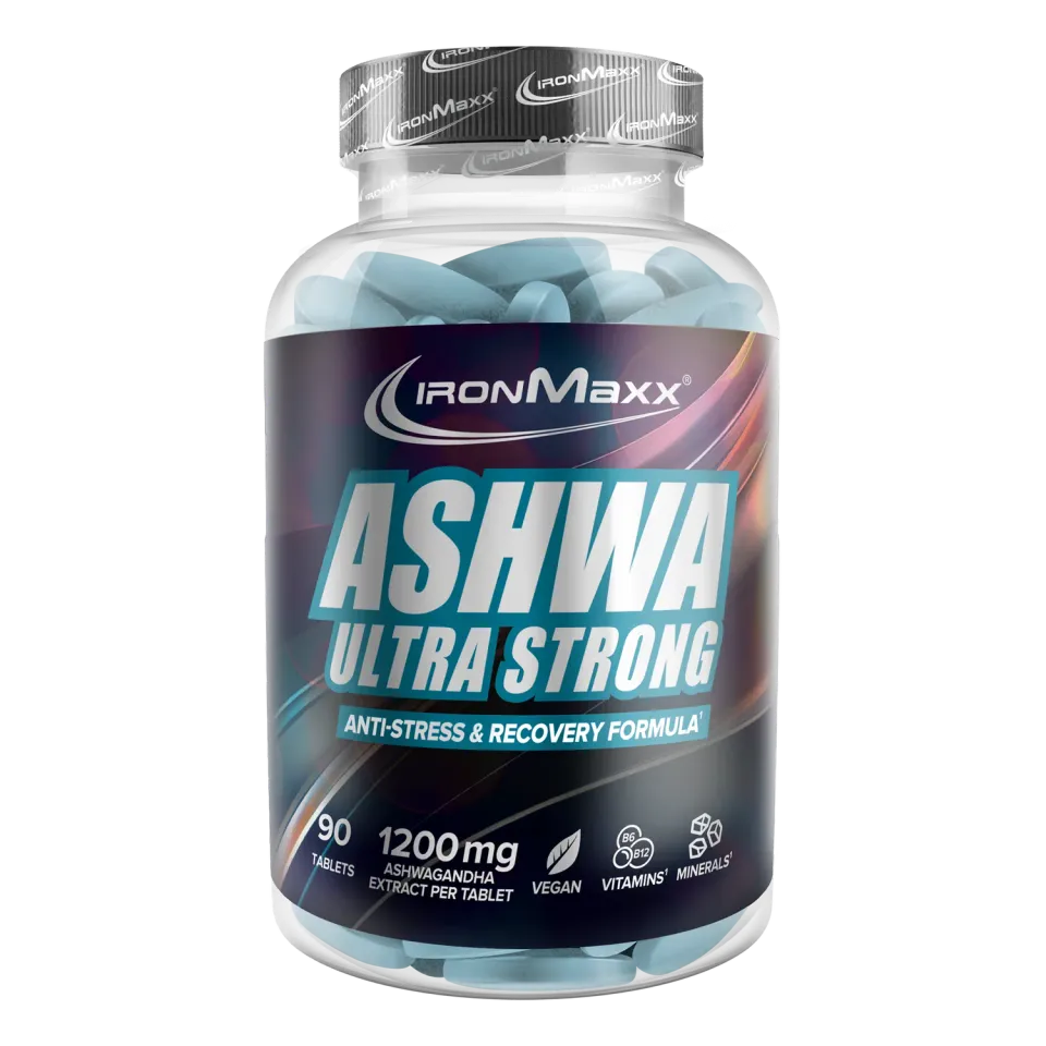 IronMaxx Ashwagandha Ultra Strong Tabletten 90 Stück hochdosiert