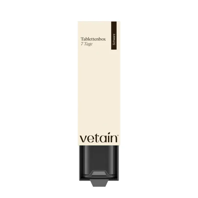 Vetain Tablettenbox 7 Tage Pillendose 7 Fächer