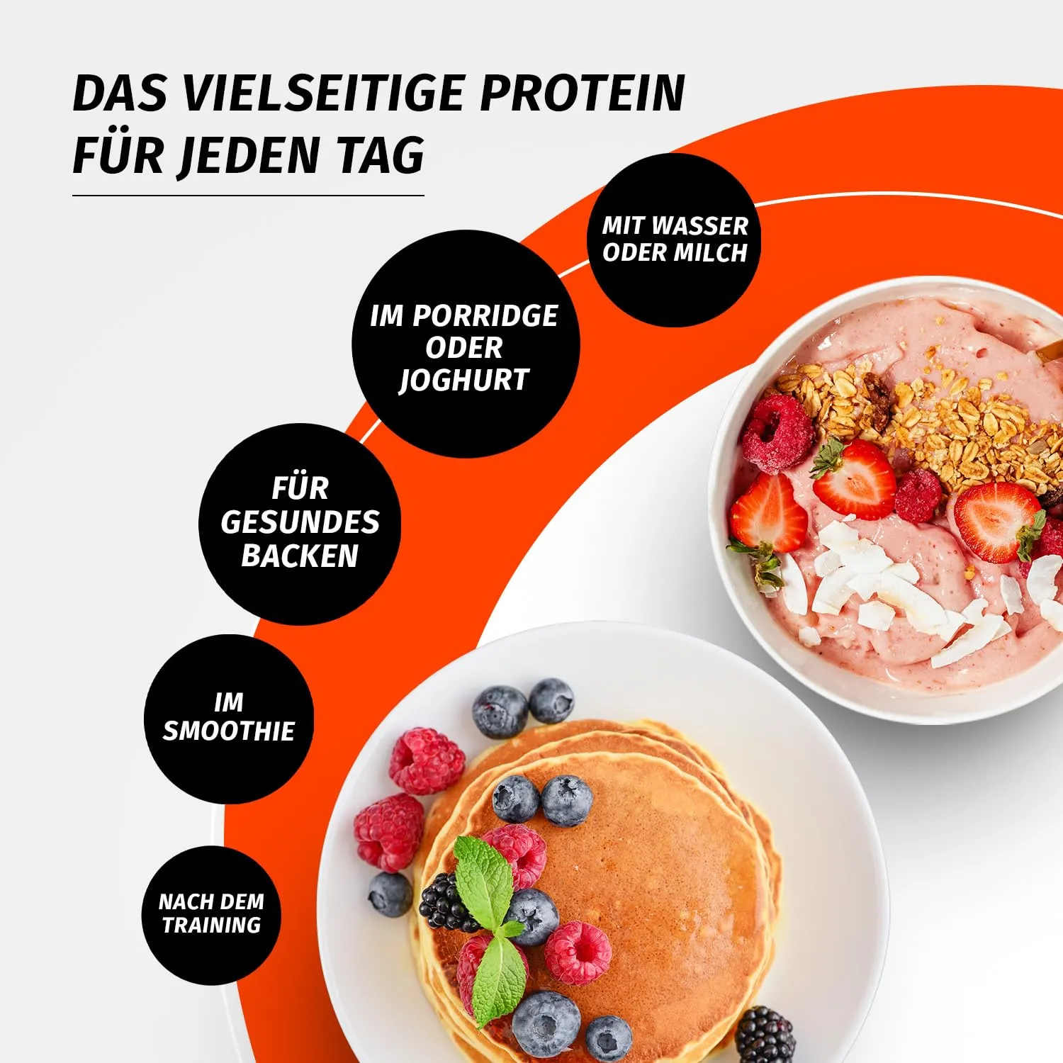 GymBeam Just Whey Proteinpulver Vanille 1000 g mit DigeZyme