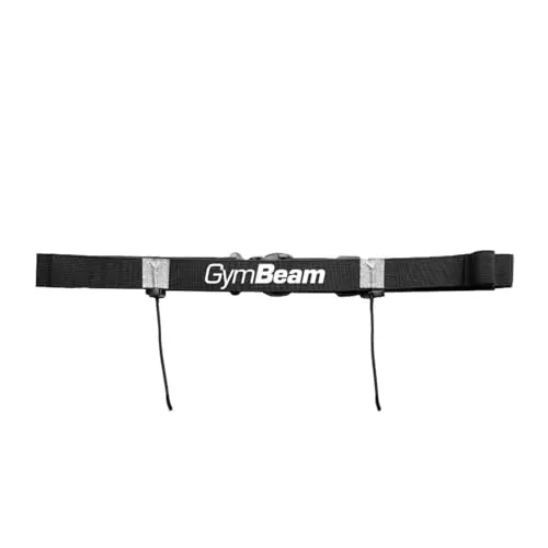 GymBeam Race Number Belt Startnummerngürtel schwarz