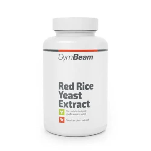 GymBeam Roter Reishefeextrakt Kapseln 90 Stück vegan