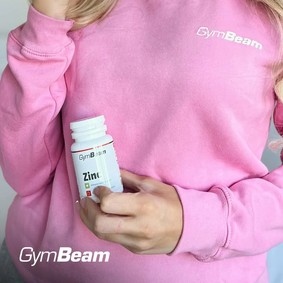 GymBeam Zink Tabletten 90 Stück 15mg für Immunsystem