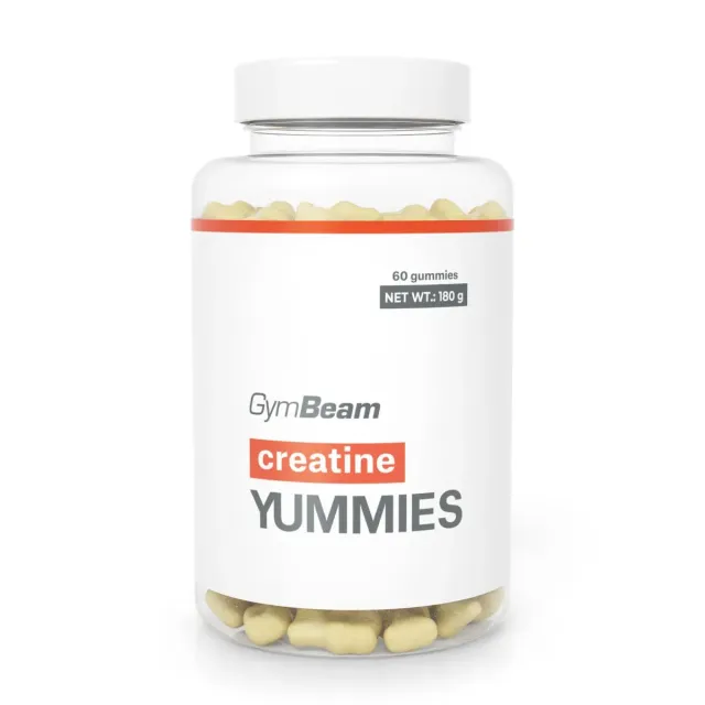 GymBeam Kreatin Yummies Creatin Gummies 60 Stk Ananas 3000mg
