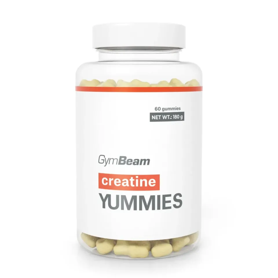 GymBeam Kreatin Yummies Creatin Gummies 60 Stk Ananas 3000mg