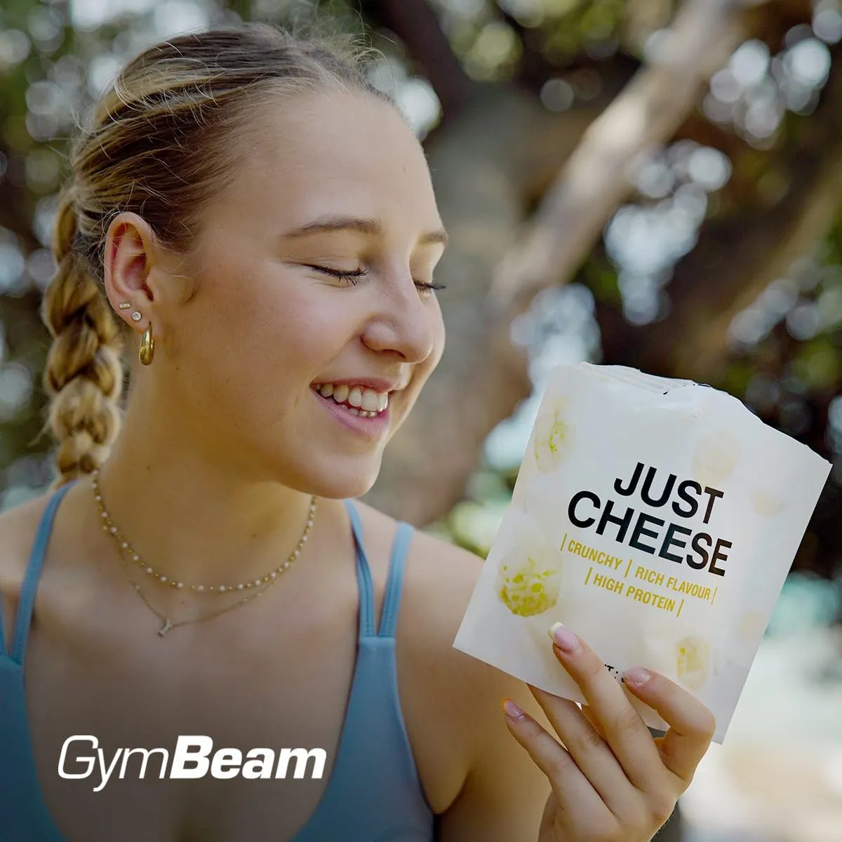 GymBeam Just Cheese Käse-Snack 30g proteinreich