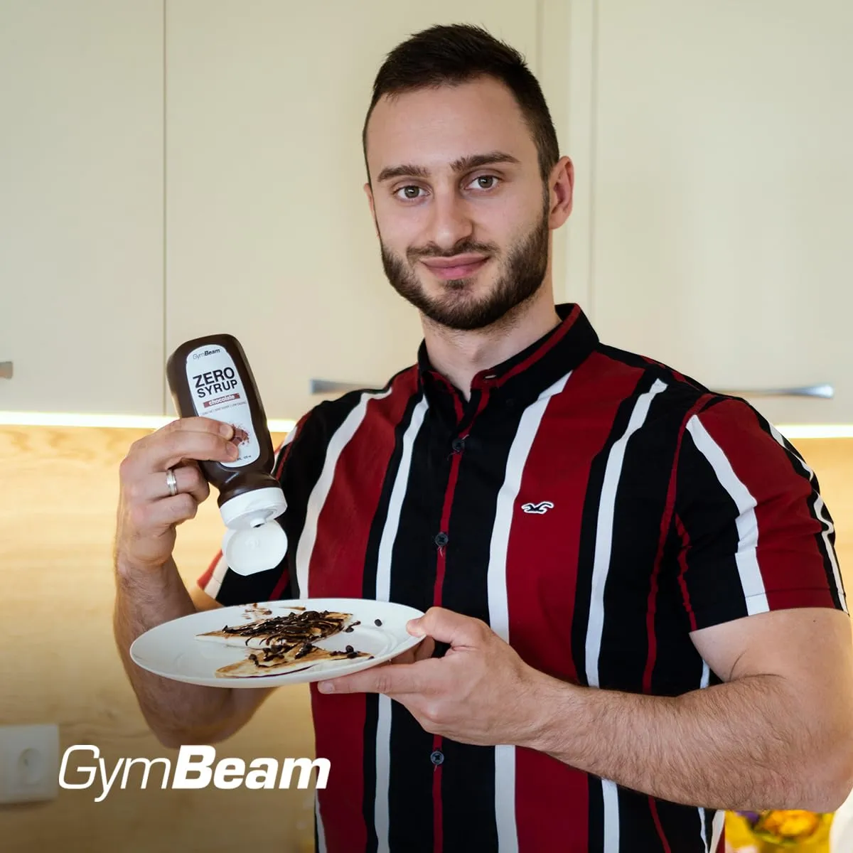 GymBeam Zero Syrup Schokolade 320ml zuckerfrei