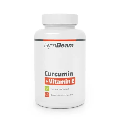 GymBeam Kurkuma Kapseln Vitamin E 90 Kapseln vegan