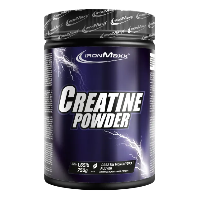 IronMaxx Creatine Powder Kreatin 750g geschmacksneutral vegan