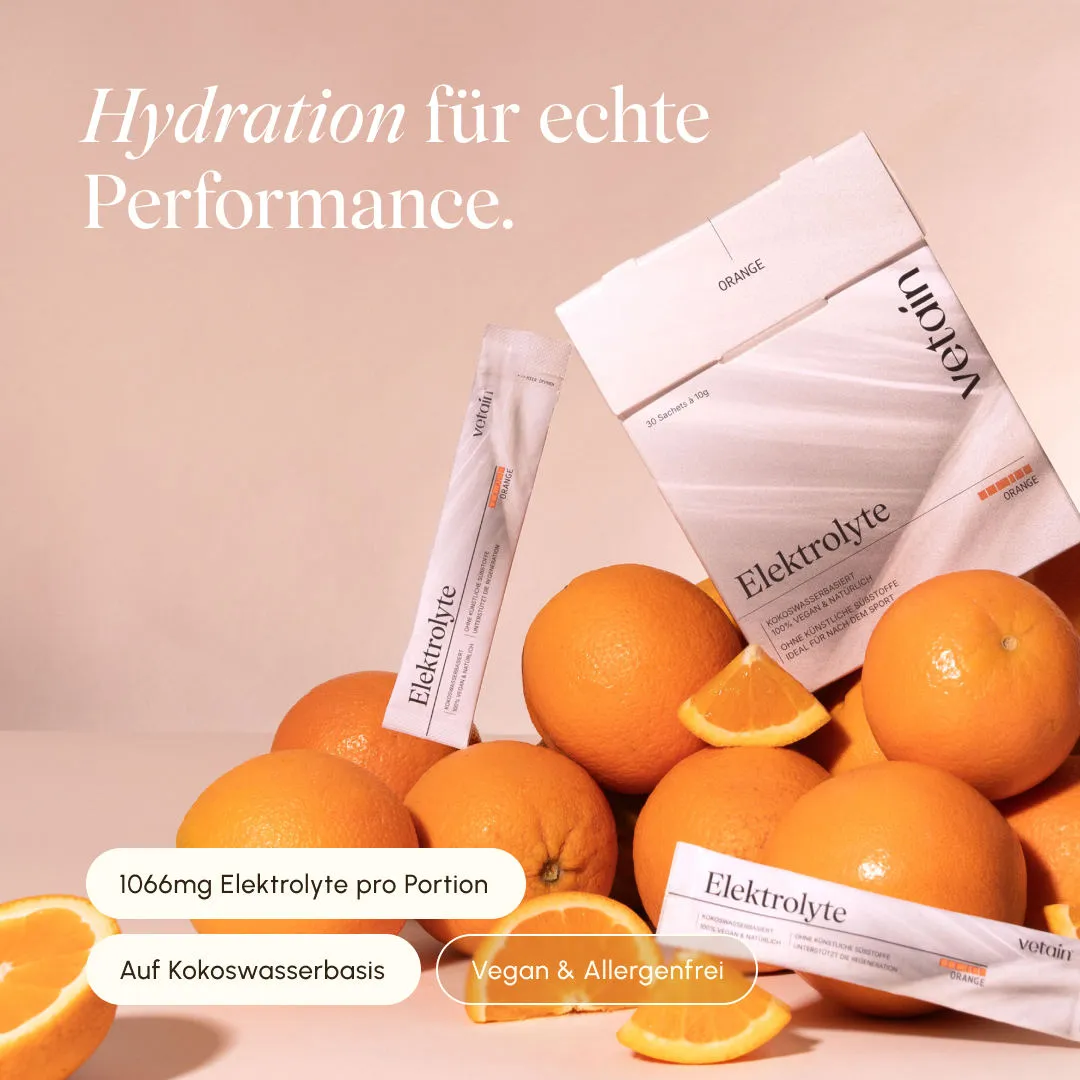 VETAIN Electrolyte Sticks Orange 30 Stück mit Vitaminen