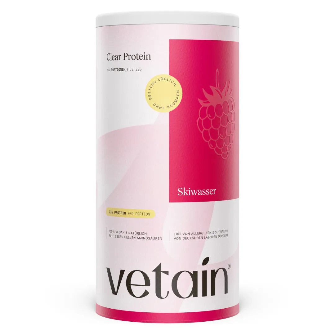 VETAIN Clear Protein Pulver Mango-Maracuja 480g fruchtig