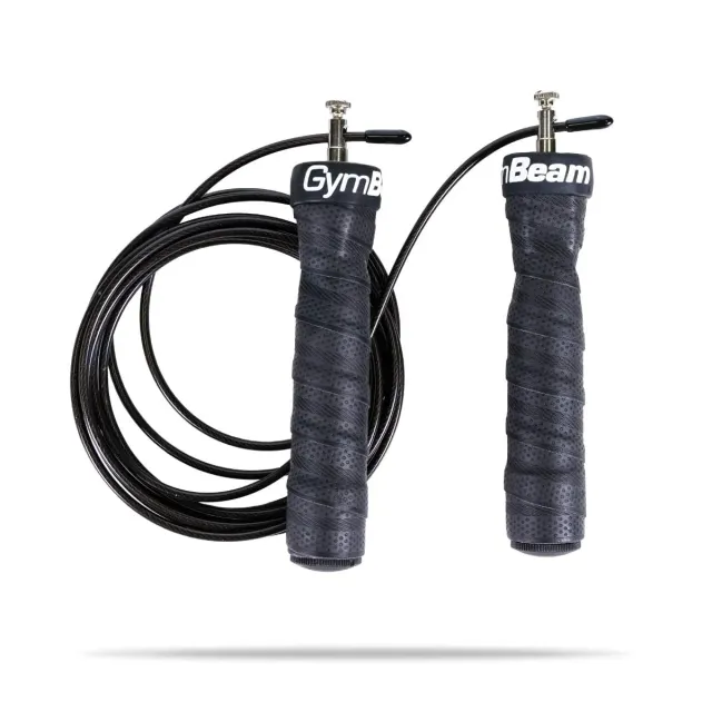 GymBeam Springseil mit Gewichten Stahlseil 3 m