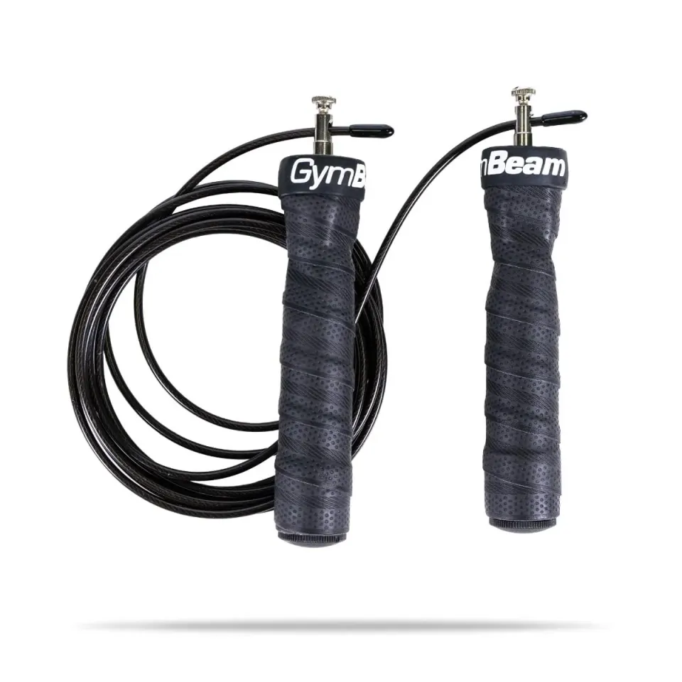 GymBeam Springseil mit Gewichten Stahlseil 3 m