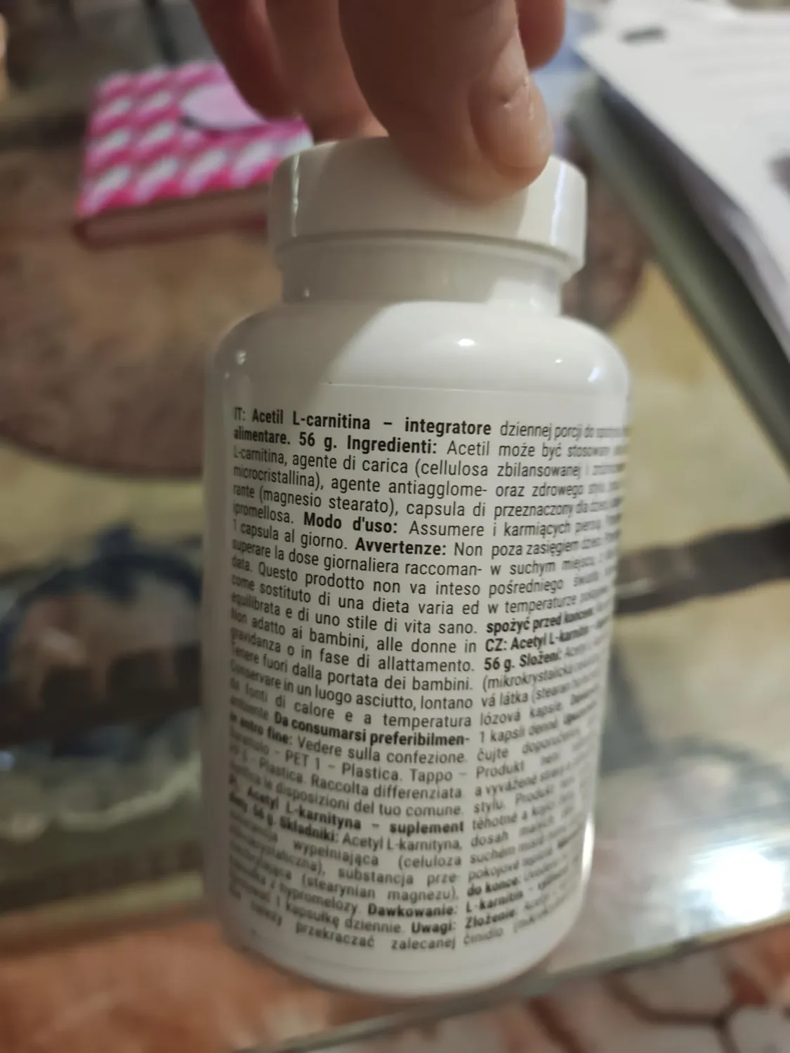 GymBeam Acetyl L-Carnitin Kapseln 90 Stk 500mg vegan
