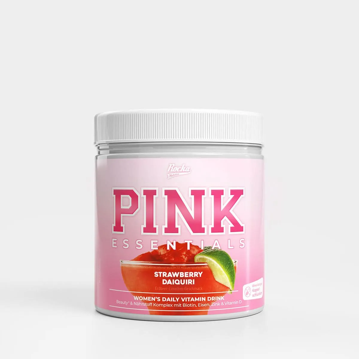 Rocka Pink Essentials Vitamindrink 480g zuckerfrei