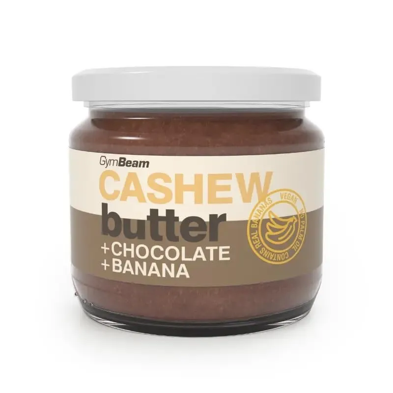 GymBeam Cashewbutter Schokolade Banane 340 g cremig