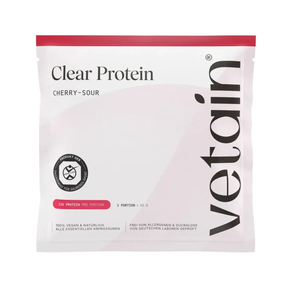 Vetain Clear Protein Probe 30g Sorte wählbar vegan