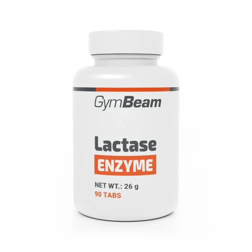 GymBeam Laktase-Enzym Tolerase Kapseln 90 Stück 5000 FCC