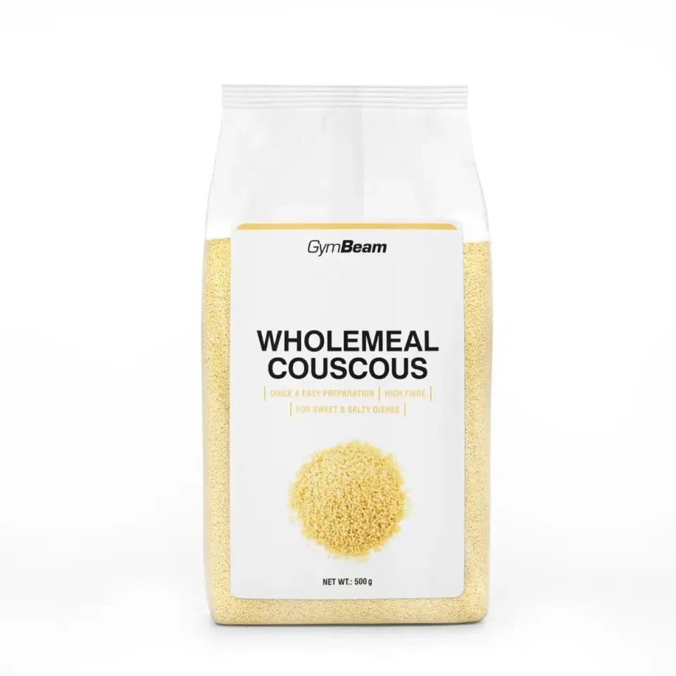 GymBeam Vollkorn-Couscous Beilage 500 g ballaststoffreich