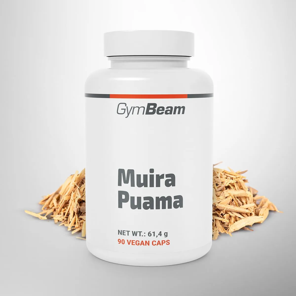 GymBeam Muira Puama Kapseln 90 Stk vegan