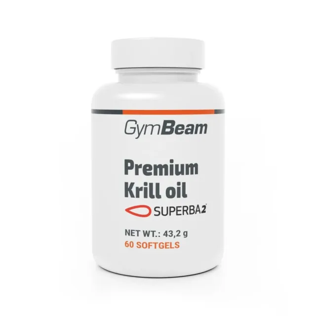 GymBeam Superba2 Krillöl Kapseln 60 Kapseln EPA DHA