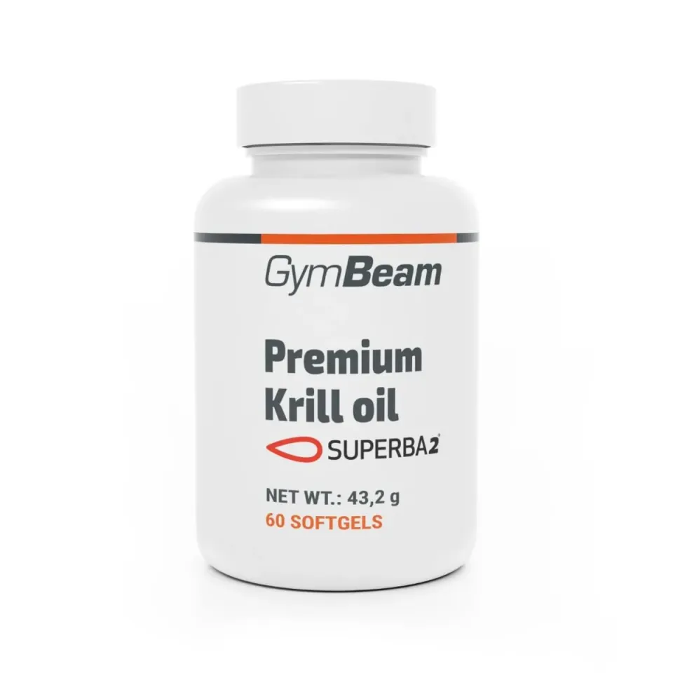GymBeam Superba2 Krillöl Kapseln 60 Kapseln EPA DHA