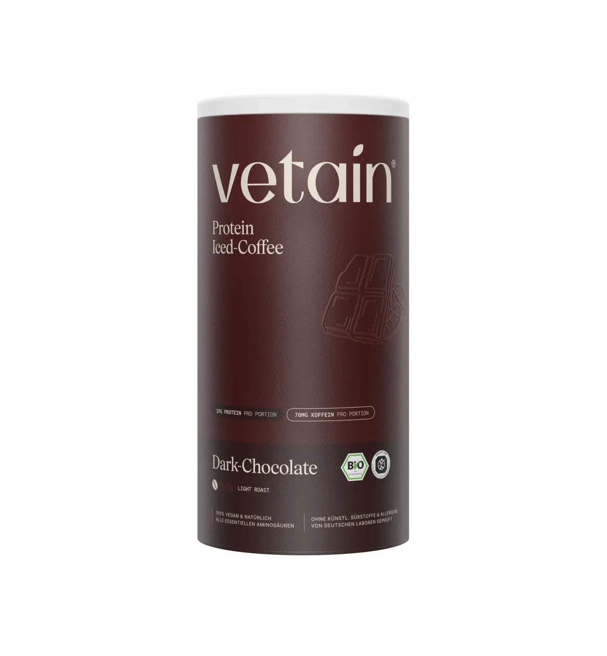 Vetain Protein Iced Coffee Dark Chocolate 540g bio