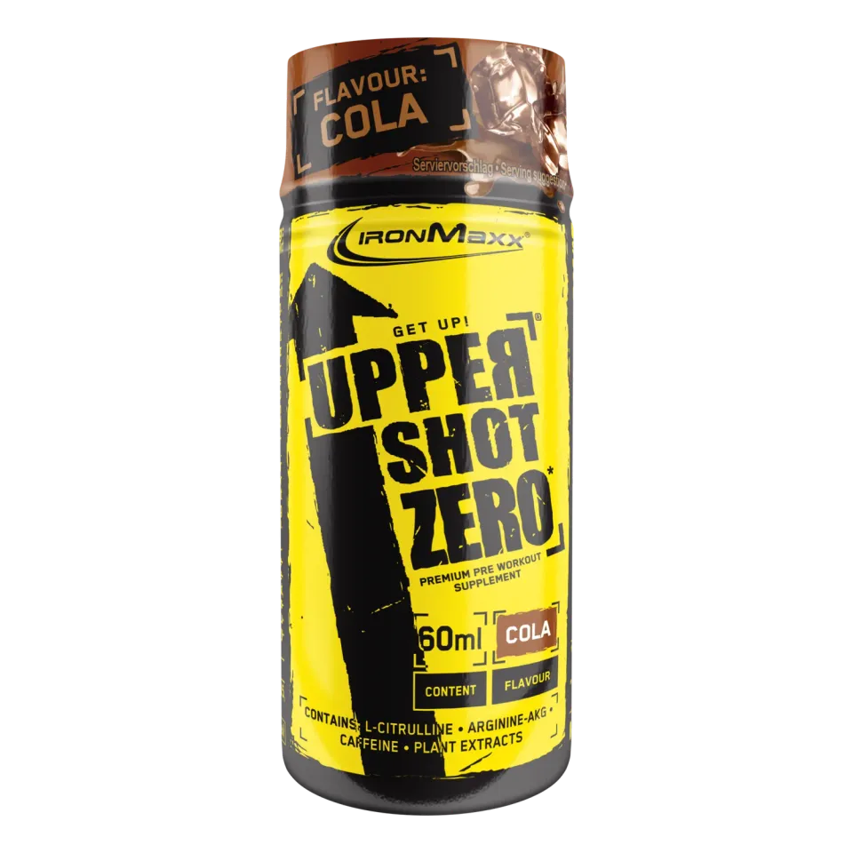 IronMaxx Upper Shot ZERO Booster 60 ml Cola koffeinhaltig